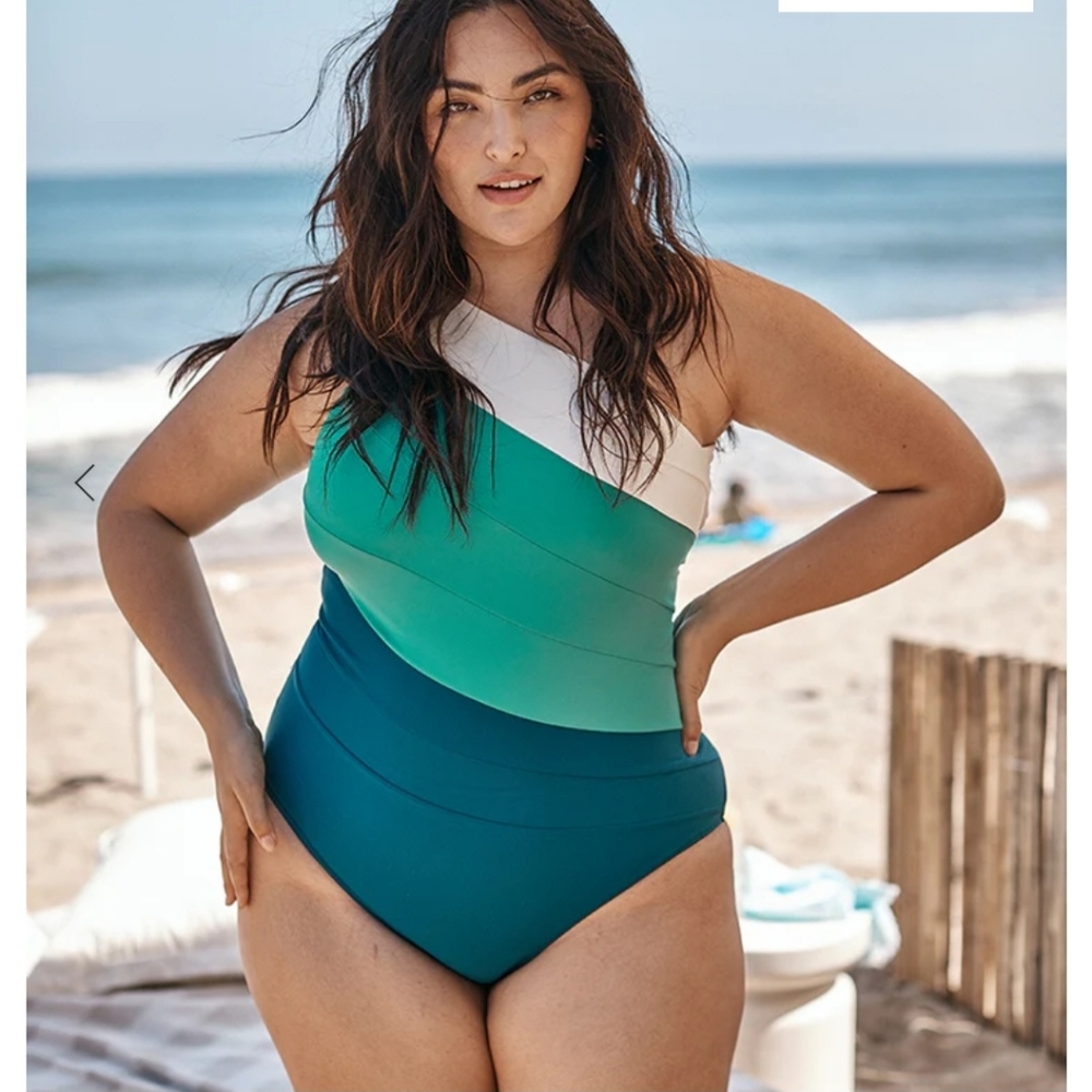 SummerSalt Sidestroke Bathing Suit 14 long torso. NWT